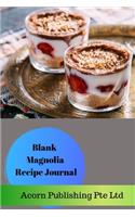 Blank Magnolia Recipe Journal