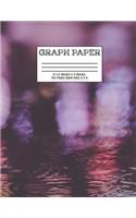 Graph Paper: Notebook Water Drop Cute Pattern Cover Graphing Paper Composition Book Cute Pattern Cover Graphing Paper Composition Book