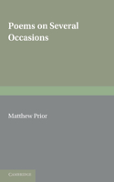 Writings of Matthew Prior: Volume 1, Poems on Several Occasions