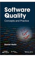 Software Quality: Concepts and Practice