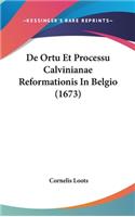 de Ortu Et Processu Calvinianae Reformationis in Belgio (1673)