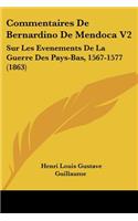 Commentaires De Bernardino De Mendoca V2