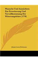 Wunsche Und Aussichten Zur Erweiterung Und Vervollkommung Der Witterungslehre (1778)