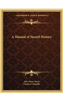Manual of Sacred History