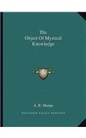 The Object Of Mystical Knowledge