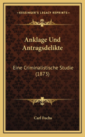 Anklage Und Antragsdelikte