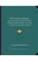 Rettificazione