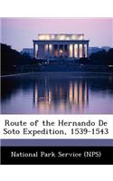 Route of the Hernando de Soto Expedition, 1539-1543