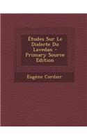Etudes Sur Le Dialecte Du Lavedan