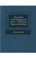Deutsche Literaturgeschichte.