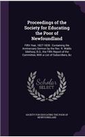 Proceedings of the Society for Educating the Poor of Newfoundland