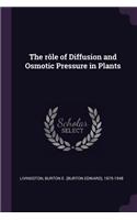 The rôle of Diffusion and Osmotic Pressure in Plants
