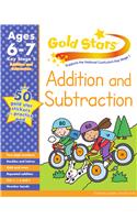 Gold Stars KS1 Addition and Subtraction Workbook Age 6-8