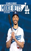 Los Angeles Dodgers Mookie Betts 2023 12x12 Player Wall Calendar