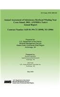 Annual Assessment of Subsistence Bowhead Whaling Near Cross Island, 2003