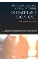 Leading and Managing a Social Enterprise in Health and Social Care