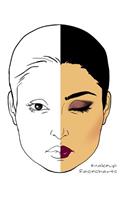 Makeup Facecharts: Elaine Edition