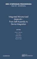 Integrated Miniaturized Materials: Volume 1272