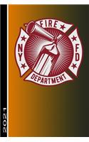 Fire Department Ny Fd 2021: 53 Seiten Jahreplaner 2021. Ideal Für Termine Und Notizen