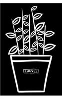 Laurel Notebook: (95 Food Print)