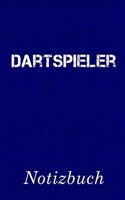 Dartspieler Notizbuch