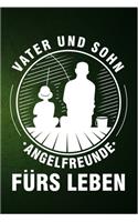 Vater und Sohn Angelfreunde fürs Leben