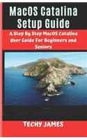 MacOS CATALINA SETUP GUIDE