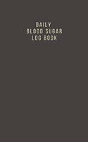 Daily Blood Sugar Log Book