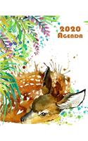2020 Agenda: Large 8"x 10" Daily and Monthly Agenda Planner and Organizer - 1-Page-a-Day to Plan, Organize and Be Productive V25