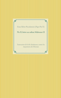 Pie II, lettre au sultan Mahomet II