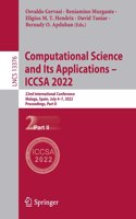 Computational Science and Its Applications – ICCSA 2022