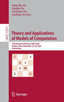 Theory and Applications of Models of Computation