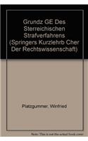 Grundz GE Des Sterreichischen Strafverfahrens