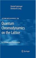 Quantum Chromodynamics on the Lattice