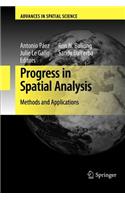 Progress in Spatial Analysis