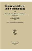 Stimmphysiologie Und Stimmbildung