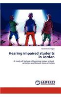 Hearing impaired students in Jordan