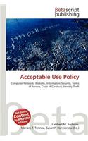 Acceptable Use Policy: (English)