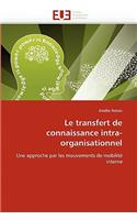 Transfert de Connaissance Intra-Organisationnel