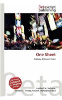 One Sheet: (English)