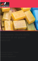 sapone ideale dalle miscele di oli grassi naturali
