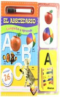 Completa y aprende. El abecedario: Escribe y borra con el rotulador