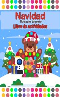Libro de actividades de Feliz Navidad DOT Libro de actividad Edad 2+ con grandes puntos