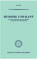 Husserl Und Kant