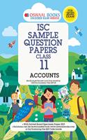 Oswaal ISC Sample Question Paper Class 11 Accountancy Book (For 2020 Exam)