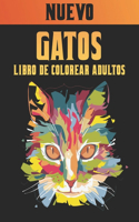 Libro de Colorear Gatos Adultos