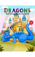 Dragons Coloring Book for Kids