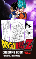 Dragon ball z coloring book for adult and kids