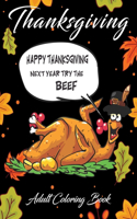 Thanksgiving Adult Coloring Book