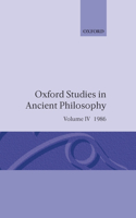 Oxford Studies in Ancient Philosophy